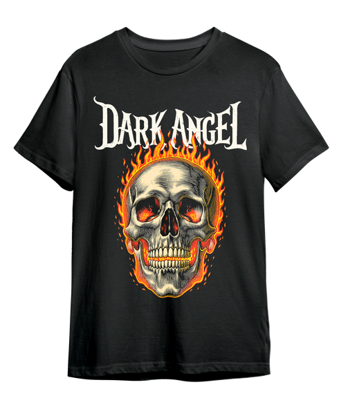 PLAYERA FLAMIN SKULL
